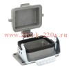 Корпус приборный проходной с крышкой OptiLink HDC-H6B-BK-1L-MCV КЭАЗ 353667