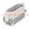 Вилка OptiLink HDC-HD-25-10-MC-(0.14-2.5) 250В КЭАЗ 366482