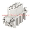 Розетка OptiLink HDC-HD-15-10-FC-(0.14-2.5) 250В КЭАЗ 366481