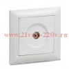Розетка телевизионная TV СП Valenzo 6027 16А IP20 бел. ASD / IN HOME 4690612006413