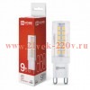 Лампа светодиодная LED-JCD 9Вт капсульная прозрачная 4000К нейтр. бел. G9 860лм 230В IN HOME 4690612