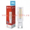 Лампа светодиодная LED-JCD 9Вт капсульная прозрачная 6500К холод. бел. G9 860лм 230В IN HOME 4690612
