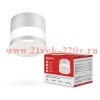 Светильник потолочный НПБ-SOFT-GX53 ТB-FL-WH под GX53 матовый плафон 82х70мм бел. IN HOME 4690612058