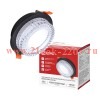 Светильник GX53R-SOFT CCM-BL под GX53 плафон резной хрусталь встраив. 105х43мм черн. IN HOME 4690612