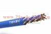 Кабель витая пара U/UTP 4х2х24AWG(0.57мм) кат.6 LSZH TOKOV PRO Fluke tested (м) TOKOV Eletrcic TKP-C