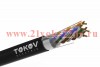Кабель витая пара F/UTP 4х2х24AWG (0.48мм) кат.5E PE Fluke tested (м) TOKOV Electric TKE-C05-F/UTP-4