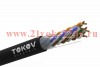 Кабель витая пара U/UTP 4х2х24AWG (0.48мм) кат.5E PE Fluke tested (м) TOKOV Electric TKE-C05-U/UTP-4