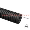 Труба гофрированная ПНД d32мм с протяжкой черн. (уп.50м) TOKOV ELECTRIC TKE-PND32-BL-50