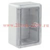 Корпус ударопрочный ЩМПп 300х200х130 IK10 IP65 прозр. дверь АБС пластик PRIZMA TOKOV ELECTRIC TKE-PZ