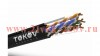 Кабель витая пара U/UTP 4х2х24AWG (0.52мм) + трос 1.2мм кат.5E PE Fluke tested (м) PRO TOKOV ELECTRI