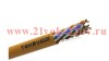 Кабель витая пара U/UTP 4х2х23AWG (0.57мм) кат.6 ZH нг (А)-HF (LSZH) Fluke tested (м) PRO TOKOV ELEC
