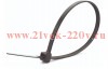 Хомут кабельный нейлоновый черн. 4.8х400 (уп.100шт) TOKOV ELECTRIC TKE-HNS-4.8-400-B/100