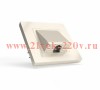 Вывод кабеля СП Pixel IP20 механизм беж. TOKOV ELECTRIC TKE-PX-CP-C02