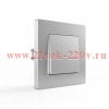 Переключатель перекрестный 1-кл. СП Pixel IP20 механизм алюм. TOKOV ELECTRIC TKE-PX-P1R-C03