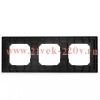 Рамка 3-м Pixel универс. карбон TOKOV ELECTRIC TKE-PX-RM3-C14