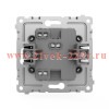 Выключатель 1-кл. СП Pixel 10А IP20 с индикатором механизм бел. TOKOV ELECTRIC TKE-PX-V1I-C01