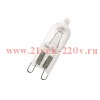 Лампа галогенная HCS CL 75W 220V G9 (прозрачная) капсульная FOTON