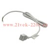 Кабель питания FL-LED MLM 1,5 м белый 618184