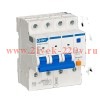 Выключатель автоматический дифференциального тока АВДТ NXBLE-63YH 3P+N D50 300мА тип AC 6кА электрон