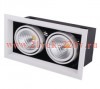 Светодиодный светильник карданный Foton FL-LED Grille-111-2 60W 4000K 230V 4800Lm 35° белый 606716