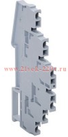 Клемма пружинная трехуровневая ST 2.5кв.мм 6 выводов сер. EKF plc-st-2.5-6-3