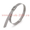 Хомут кабельный СКС X-Treme (304) 4.6х400 стальной (уп.100шт) Fortisflex 85257