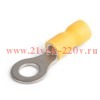 Наконечник кабельный кольцевой изолированный НКИ 6.0-6 EasyFix КВТ 90897
