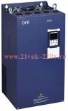 Преобразователь частоты K751 380В 3Ф 132-160кВт 253-304А ONI K751-33-132160M