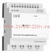 Модуль ЦПУ 8 DI 4 RO 24В DC без экрана ПЛК 430 ONI PLR-430-CPU-08D04R-0DC-00