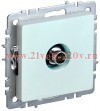Розетка TV ИЭК BRITE оконечная жемчуг (РТВ11-0-БрЖ) BR-A10-O-K36