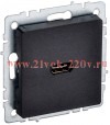Розетка HDMI ИЭК BRITE черный (РHDMI ИЭК BRITE-0-БрЧ) BR-H10-K02
