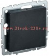Заглушка с суппортом ИЭК BRITE черный (МЗ10-БрЧ) BR-PL10-K02