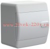Щит накладной ИЭК UNION Compact ЩРН-П-4 4м белая дверь IP41 UIC-KP13-N-04-41-K01
