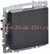 Выключатель 1-клавишный ИЭК BRITE 10А черный (ВС10-1-0-БрЧ) BR-V10-0-10-K02
