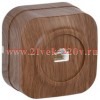 Розетка компьютерная открытой установки RJ45 5E РК10-ХД GLORY IEK дуб EKH10-K24