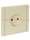 Розетка без заземления ИЭК FORTE&PIANO FP418 10А ваниль FP-R10-10-K10