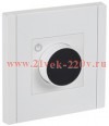 Термостат электронный с индикацией ИЭК FORTE&PIANO FP252 с датчиком 2,4м белый FP-RT11-K01