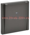 Выключатель карточный ИЭК FORTE&PIANO FP343 30А серый FP-V11-0-10-1-K03