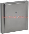 Выключатель карточный ИЭК FORTE&PIANO FP543 30А сталь FP-V11-0-10-1-K46