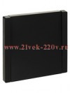 Переключатель одноклавишный ИЭК FORTE&PIANO FP103 10А черный FP-V12-0-10-1-K02