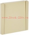 Выключатель кнопочный одноклавишный ИЭК FORTE&PIANO FP410 10А ваниль FP-V14-0-10-1-K10