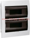 Щит встраиваемый GENERICA ЩРВ-П-24 24м прозрачная дверь IP41 IEK