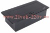 Блок розеточный 6мод. с выдвижн. крышкой черн. PRIMER IEK PM-BR51-06-O-K02