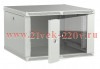 Шкаф LINEA W 6U 600х600мм дверь стекл. сер. 2.0 ITK LWR3-06U66-GF-2