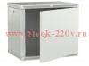 Шкаф LINEA W 9U 600х450мм дверь метал. сер. 2.0 ITK LWR3-09U64-MF-2
