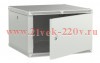 Шкаф LINEA W 6U 600х600мм дверь метал. сер. 2.0 ITK LWR3-06U66-MF-2