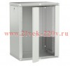 Шкаф LINEA W 15U 600х450мм дверь стекл. сер. 2.0 ITK LWR3-15U64-GF-2