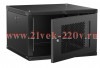 Шкаф LINEA W 6U 600х600мм дверь перфорир. черн. 2.0 ITK LWR5-06U66-PF-2