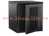 Шкаф LINEA W 12U 600х600мм дверь перфорир. черн. 2.0 ITK LWR5-12U66-PF-2