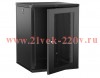 Шкаф LINEA W 15U 600х600мм перфорир. дверь RAL9005 ITK LWR5-15U66-PF-2